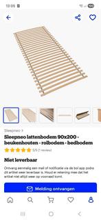 Rol lattenbodem 28 latten NIEUW., Ophalen, 90 cm, Eenpersoons, Nieuw