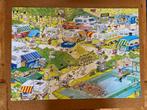 Legpuzzel Jan van Haasteren - Camping chaos 1000 stukjes, Ophalen of Verzenden, 500 t/m 1500 stukjes, Gebruikt, Legpuzzel