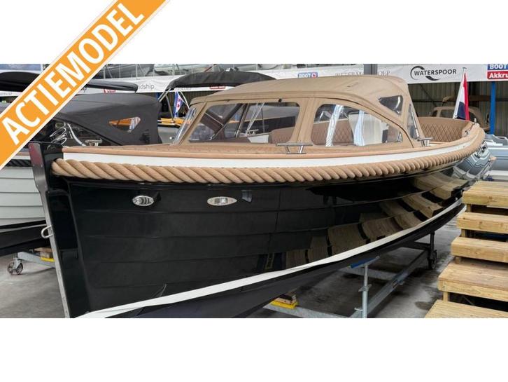 Waterspoor 777 Vetus 4 cilinder 52pkk Demo, Watersport en Boten, Sloepen, Nieuw, 50 tot 70 pk, 6 meter of meer, Binnenboordmotor
