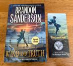 Wind and Truth - Brandon Sanderson, gesigneerd + genummerd, Ophalen, Zo goed als nieuw