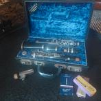 Arthur Uebel B-klarinet - Goed onderhouden, Ophalen of Verzenden, Gebruikt, Hout