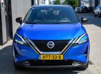 Nissan Qashqai 1.3 MHEV Xtronic TEKNA PLUS |PANO|360|LEDER, Auto's, Nissan, Blauw, Leder, Bedrijf, Hybride Elektrisch/Benzine