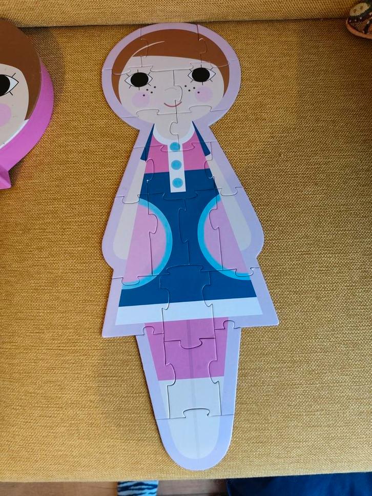 Grote kinderpuzzel Sebra - 21 stukjes, Kinderen en Baby's, Speelgoed | Kinderpuzzels, Gebruikt, 2 tot 4 jaar, 10 tot 50 stukjes