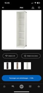 Ikea pax kast hoek 236cm wit, Huis en Inrichting, Kasten | Kledingkasten, Ophalen, Zo goed als nieuw, 50 tot 75 cm, 200 cm of meer