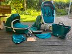 Complete Greentom 3 in 1 kinderwagen incl tas, Gebruikt, Combiwagen, Met reiswieg, Ophalen