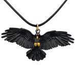 Gothic Raven hanger met goudkleurige accenten, Ophalen, Overige materialen, Zwart, Nieuw