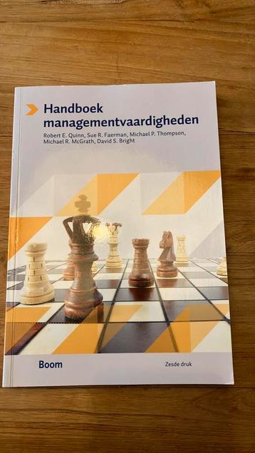 Robert E. Quinn - Handboek managementvaardigheden beschikbaar voor biedingen