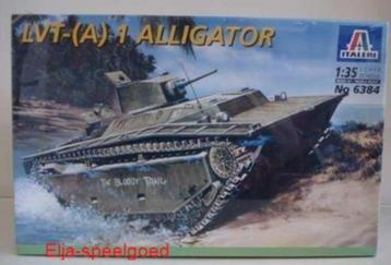 Modelbouw LVT-(A) 1 ALLIGATOR Italeri | Nr. 6384 | 1:35 Tank beschikbaar voor biedingen