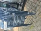 8 stapelbare kunststof tuinstoelen, Tuin en Terras, Ophalen, Gebruikt, Kunststof