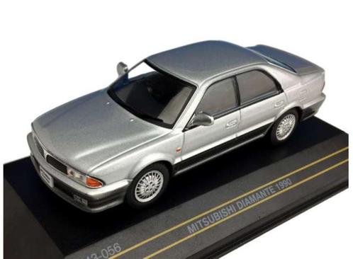 Mitsubishi Diamante 1990 Grijs Schaal 1:43 First:43 F43-056, Hobby en Vrije tijd, Modelauto's | 1:43, Nieuw, Auto, Overige merken