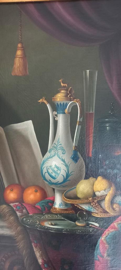 Antiek Stilleven in Lijst, Antiek en Kunst, Kunst | Schilderijen | Klassiek, Ophalen