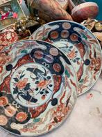 Antiek Japanse imari edo schotels, Ophalen of Verzenden