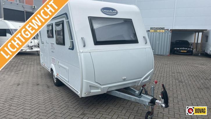 Caravelair Alba 390 2024 - LICHTGEWICHT, VOORTENT, Caravans en Kamperen, Caravans, Bedrijf, tot en met 3, 750 - 1000 kg, Caravelair