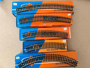 Roco messing rails bogen R1-R2-R3-R4-R5 beschikbaar voor biedingen