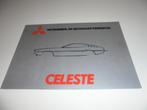 brochure Mitsubishi Celeste, Ophalen of Verzenden, Gelezen, Overige merken