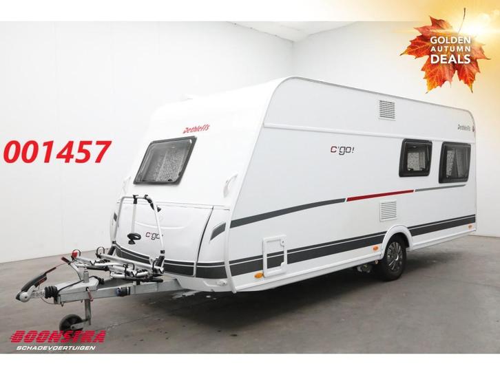 Dethleffs C'go 495 FR Mover Luifel Fietsendrager Frans Bed D, Caravans en Kamperen, Caravans, Bedrijf, tot en met 4, 1000 - 1250 kg