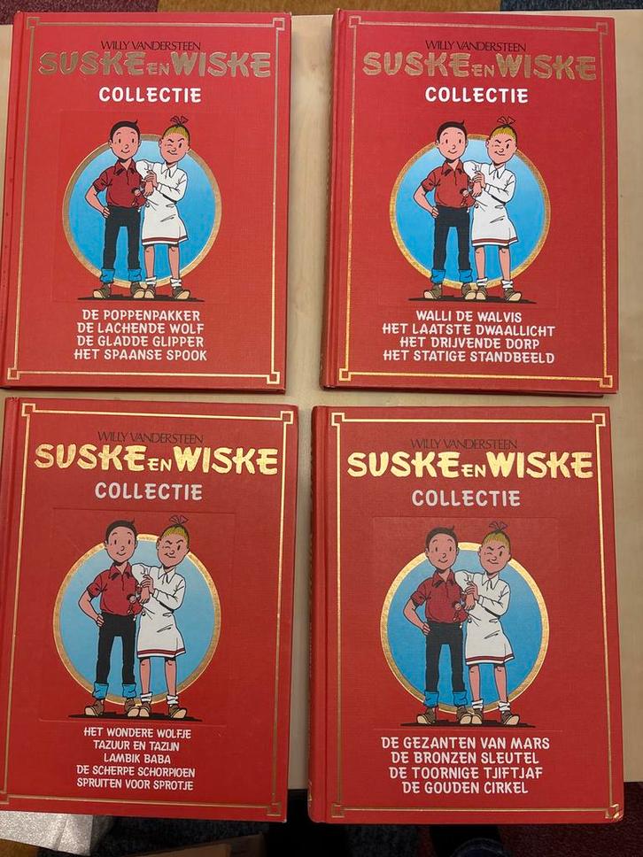 Suske en Wiske Collectie - 4 Albums, Boeken, Stripboeken, Gelezen, Meerdere stripboeken, Ophalen of Verzenden