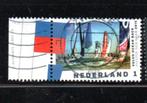 ‹(•¿•)› nl # j0094 sail tab, Verzenden, Na 1940, Gestempeld