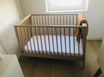 Linea Leander Ledikant 60x120 Eikenhout, Kinderen en Baby's, Babywiegjes en Ledikanten, Ophalen, Zo goed als nieuw, Ledikant