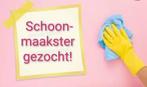 Schoonmaakster gezocht 1x per week, Vacatures, Vacatures | Schoonmaak en Facilitaire diensten