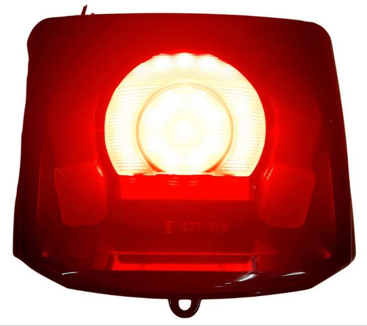 Achterlicht Smoke LED Tube Met RAW Vespa GTS NIEUW, Motoren, Tuning en Styling, Ophalen of Verzenden