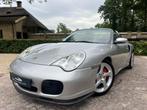Porsche 911 3.6 Turbo Cabrio | 996 | Manual | origineel NL |, Auto's, Porsche, Zwart, Cabriolet, 4 stoelen, Stoelverwarming