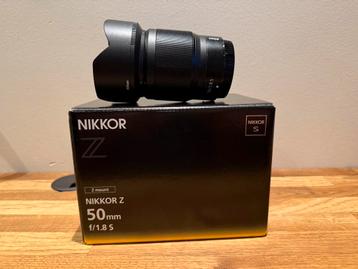 Nikon Z 50mm F1.8 S beschikbaar voor biedingen