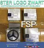 STER Kofferbak LOGO achterklep EMBLEEM zwart W176 W117 W205, Ophalen of Verzenden, Gebruikt, Mercedes-Benz