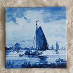 losse tegel zeilscheepjes van Cork Backet Trivet, volgnr 30, Antiek en Kunst, Ophalen of Verzenden