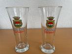 2 Veltins Bierglazen met gouden rand , Verzamelen, Ophalen of Verzenden, Gebruikt, Glas of Glazen, Overige merken
