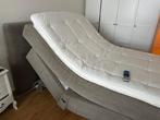 Twijfelaar boxspring, electrisch, Ophalen, Zo goed als nieuw, Twijfelaar, 120 cm
