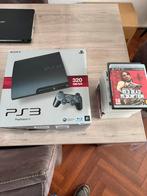 Te koop PlayStation 3 met originele doos! En 14 spellen, Ophalen, 320 GB, Met 1 controller, Slim