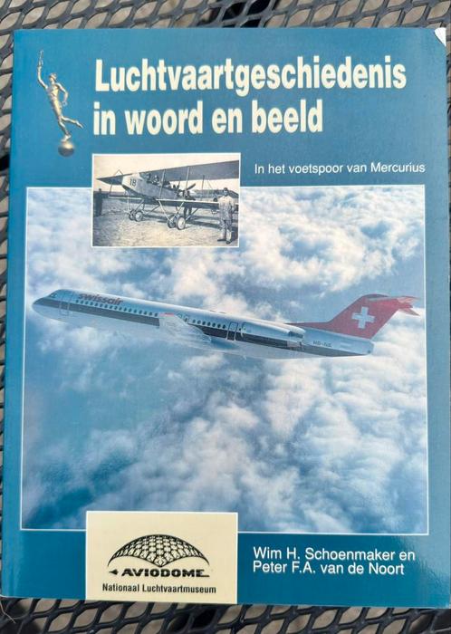 Luchtvaartgeschiedenis in woord en beeld, Verzamelen, Luchtvaart en Vliegtuigspotten, Zo goed als nieuw, Boek of Tijdschrift, Ophalen of Verzenden