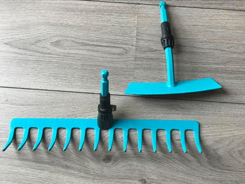 Opzetstuk schoffel en  hark voor GARDEN steel NIET MEER, Tuin en Terras, Hand-tuingereedschap, Zo goed als nieuw, Overige soorten