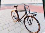 Transport heren fiets 28 inch terug trapt dikke band verlich, Ophalen of Verzenden, Gebruikt, Aluminium, Cruiser