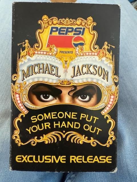 Michael Jackson music cassette bandje, Ophalen, 1 bandje, Zo goed als nieuw, Origineel