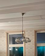 Mooie hanglamp met 5 kelken, Ophalen, Gebruikt, Glas