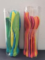 Twee setjes kinderbestek, Ophalen, Nieuw, Kunststof