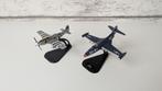 Italeri Fabbri 1:100 Diecast P-51 Mustang & F9-F Panther, Ophalen of Verzenden, Gebruikt, Schaalmodel