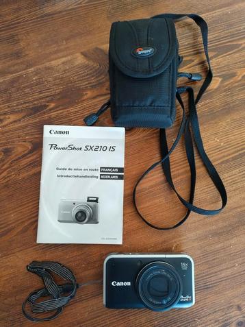 Canon PowerShot SX210 IS - Compact Camera beschikbaar voor biedingen