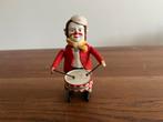 Schuco dansfiguur Clown met trommel, Antiek en Kunst, Ophalen of Verzenden