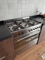 Smeg Gasfornuis 90 cm 6 pitten Topstaat Nieuwe accessoires, Witgoed en Apparatuur, Fornuizen, Ophalen, Hete lucht, 60 cm of meer