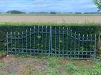 Poort /Sierhekwerk Gietijzer 3,5 x 1.35 m, Tuin en Terras, Ophalen, Gebruikt, IJzer, Sierhekwerk