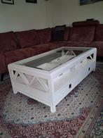 Rofra Salontafel met glazen blad, Huis en Inrichting, Tafels | Salontafels, Ophalen, 100 tot 150 cm, 50 tot 100 cm