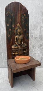 Thais Boeddha Altaar Teak – Handgemaakt & Uniek, Ophalen of Verzenden