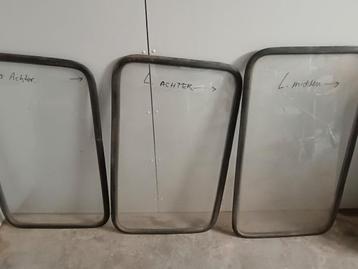 3x Ruiten met rubber Ford Transit 1986 - 1999 beschikbaar voor biedingen