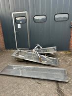RVS Barbladen met Spoelbak en Tap, Ophalen, Gebruikt, RVS Meubilair