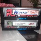 2 Modelvrachtwagens Wirtz & Wandt - Magic 1:87 Nieuw, Hobby en Vrije tijd, Ophalen of Verzenden, Nieuw, Bus of Vrachtwagen, Overige merken