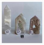3 x bijzondere Agaten, Drusy, Torens, Punten, zie beschrijv., Nieuw, Ophalen of Verzenden, X, X