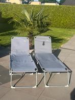 2 Base camp ligbedden strechbed, Ophalen, Gebruikt, Campingstoel